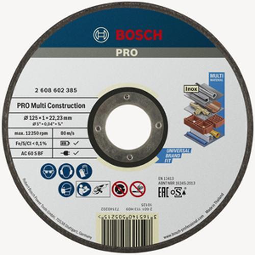 Cutting Disc Multi Material 125 x 1 x - Bosch 22.4mm
