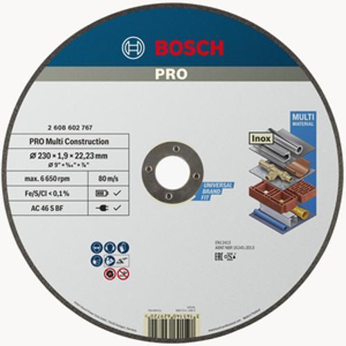 Cutting Disc Multi Material 230 x 1.9 x - Bosch 22.23mm