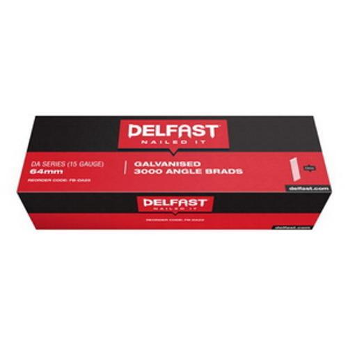 Gasless Angle Brad 15 Gauge 64mm Galvanised 3000 Box
