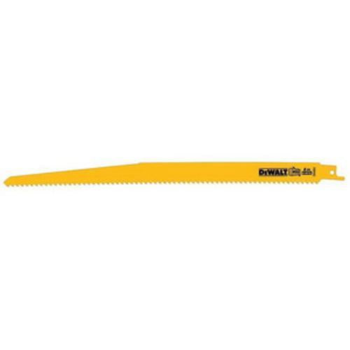 Bi-Metal Reciprocating Saw Blade 6Tpi - DeWalt 300mm 5 Pack