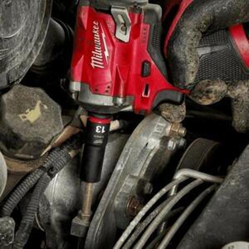 Shockwave Deep 6 Point Impact Socket 3/8 Inch Drive - Milwaukee 13mm