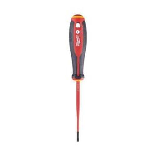 VDE Screwdriver Slotted 0.6 x 3.5 x - Milwaukee 100mm