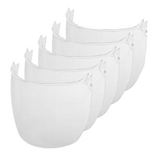 Bolt Full Face Shield Universal Replacement Lens Clear 5 Pack - Milwaukee