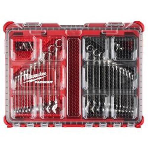 PACKOUT Combination Wrench Set 30 Piece Metric & SAE - Milwaukee
