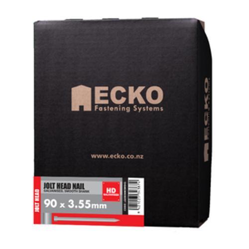 Nail Galvanised Jolt Head Smooth 90 x - Ecko 3.55mm 500g