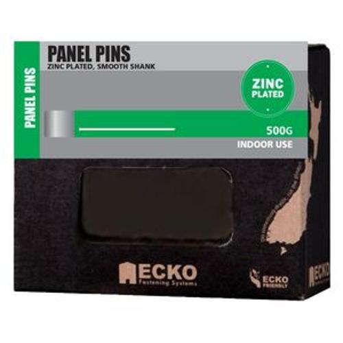 Panel Pin Zinc Plated Smooth - Ecko 30mm x 1.60mmmm 500g