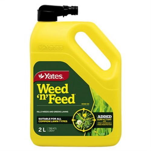 Double Action Weed 'N' Feed Liquid Hose-On 2L Brown