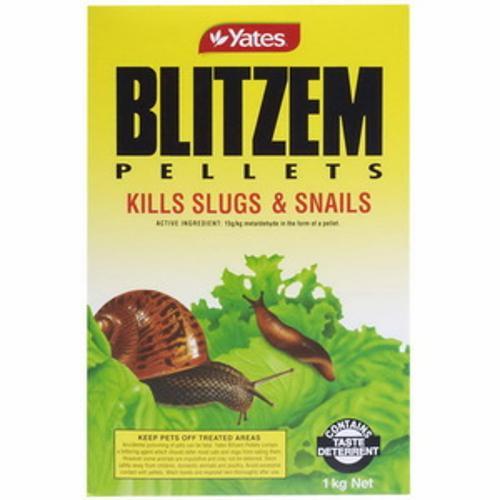 Blitzem 1kg Slug & Snail Pellets - Yates