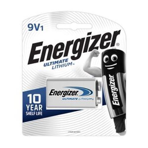 Ultimate Lithium Battery 9V 1 Pack - Energizer