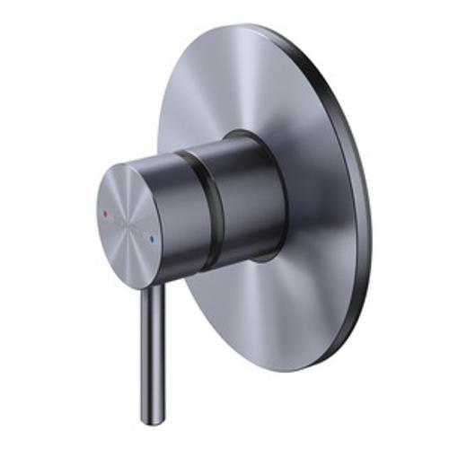Turoa Shower Mixer With Large Faceplate Brushed Graphite TUHPSLGR - Methven