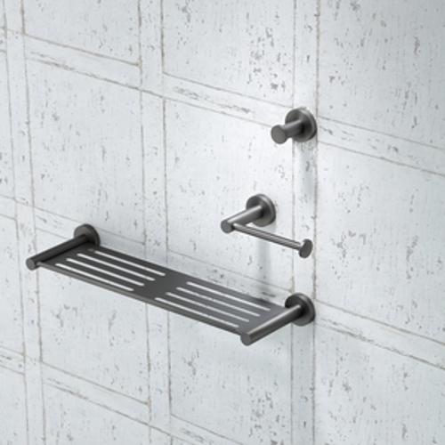Aura Toilet Roll Holder 150 x - Heirloom 40mm Gunmetal AUTRNGM