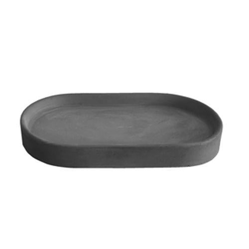 Bare Soap Dish Large Grey Steel BSOLGS - Elementi