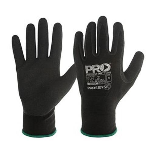 ProSense Assassin Nitrile Grip Glove Black Size 8 - Pro Choice