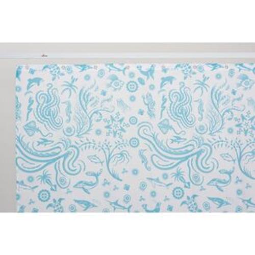 Shower curtain 2000mm x 2700mm Sea Blue - Mactrac