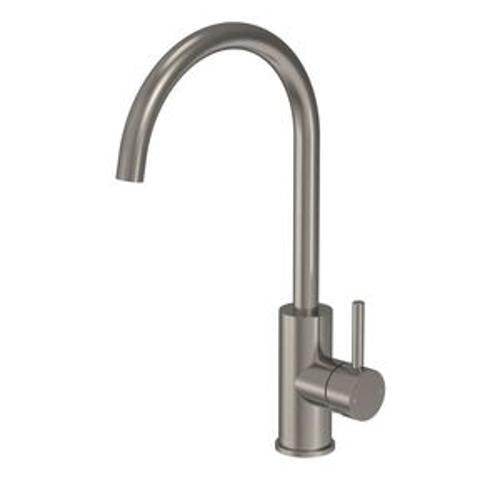 Tube Kitchen Mixer Brushed Nickel