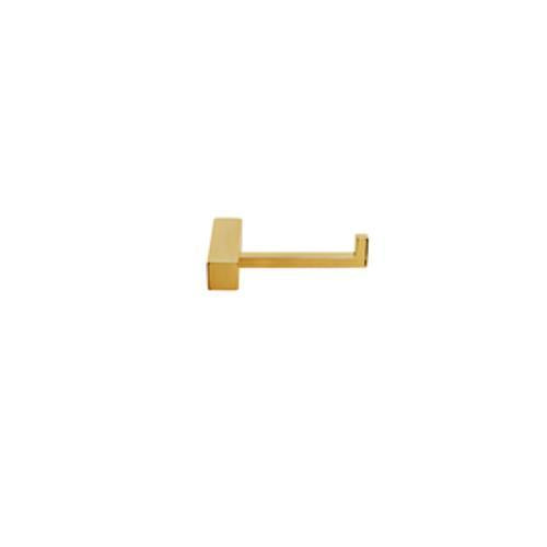 Toilet Roll Holder Square 40 x 165 x - Tranquillity 100mm Brushed Brass