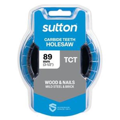 Holesaw Carbide Tipped - Sutton 89mm
