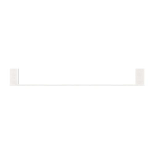 Celia Single Towel Rail - Nero 600mm Brushed Nickel