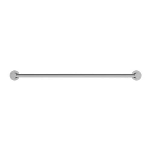 Classic Double Towel Rail - Nero 600mm Chrome