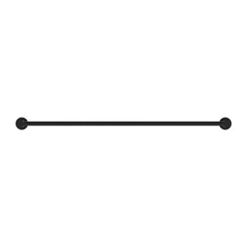 Classic Single Towel Rail - Nero 800mm Matte Black