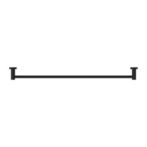 Classic Single Towel Rail - Nero 800mm Matte Black