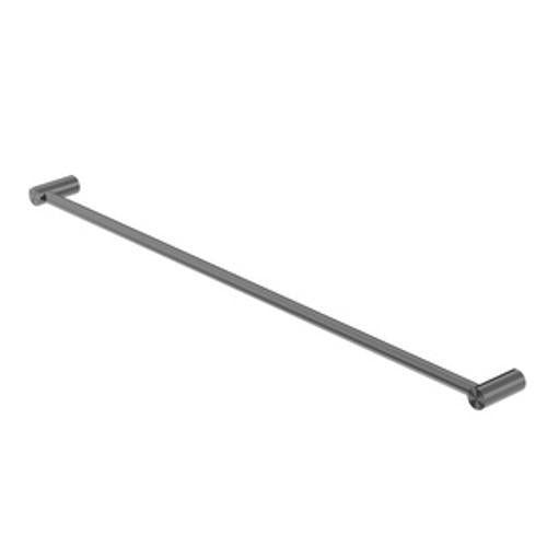 Mecca New Single Towel Rail - Nero 800mm Gun Metal