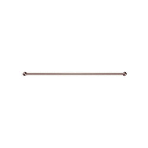 Mecca New Double Towel Rail - Nero 600mm Brushed Bronze