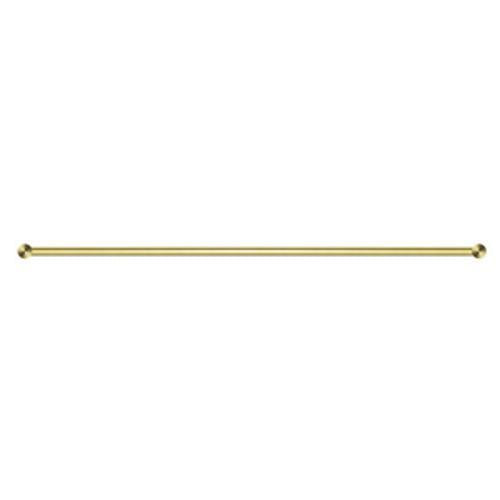 Mecca New Double Towel Rail - Nero 800mm Brushed Gold