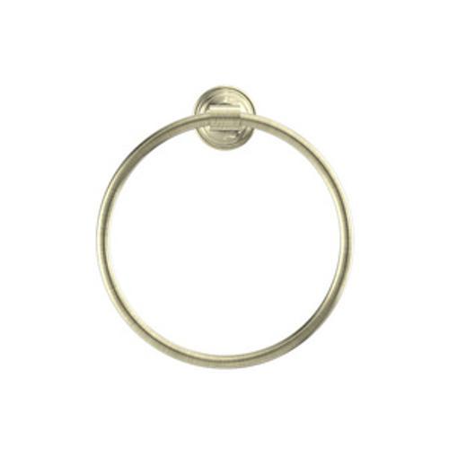 York Towel Ring Aged Brass - Nero
