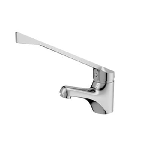 Classic Care Basin Mixer Extended Handle Chrome - Nero