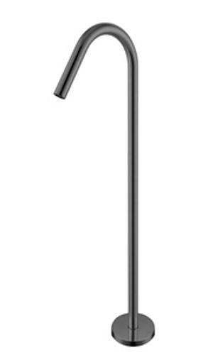 Mecca Freestanding Bath Spout Only Gun Metal - Nero