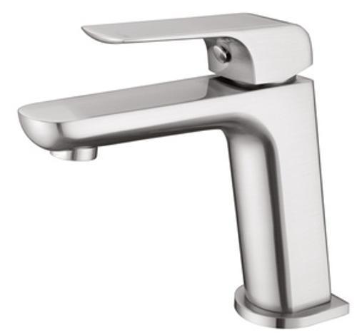 Elgin Basin Mixer Brushed Nickel Lead Free - Nero