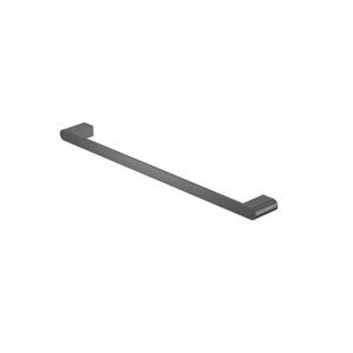 Bianca Single Towel Rail Gun Metal - Nero 600mm