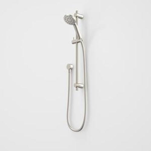 Single Function Rail Shower Brushed Nickel All Pressure - Caroma