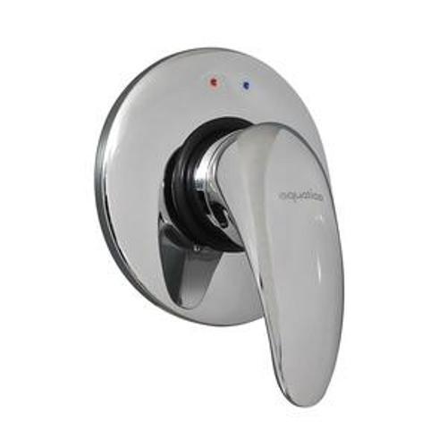 Reno Shower Mixer 115mm Round Faceplate Chrome - Aquatica