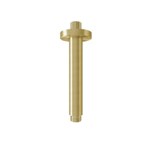 Ceiling Arm 150 x 025mm Male Brushed Brass