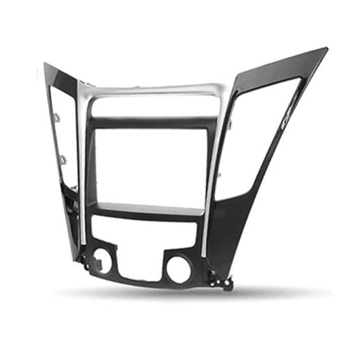 FITTING KIT HYUNDAI SONATA , I45 2010 - 2014 DOUBLE DIN (BLACK & SILVER) (MANUAL