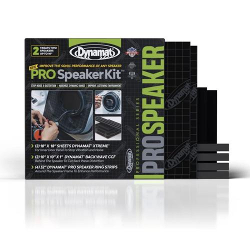 DYNAMAT PRO SPEAKER KIT (457MM X 457MM X 5MM) - 2 SHEET PACK (0.84 SQ METRE COVE