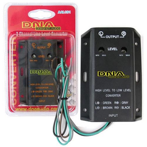 DNA 2 CH PASSIVE LINE OUTPUT CONVERTER AJUSTABLE LEVEL (HIGH TO LOW CONVERTER)