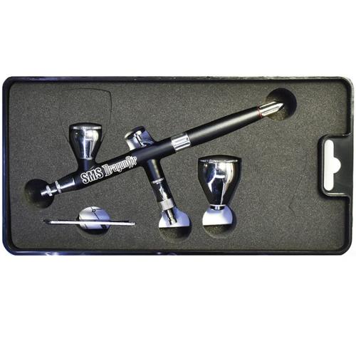 SCALE MODELLERS SUPPLY DRAGONAIR AIRBRUSH 0.3MM BLACK