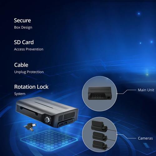 BLACKVUE DR770X BOX PRO 3-CH CAMERA SYSTEM WITH CENTRAL RECORD BOX DMS TRUCK 108