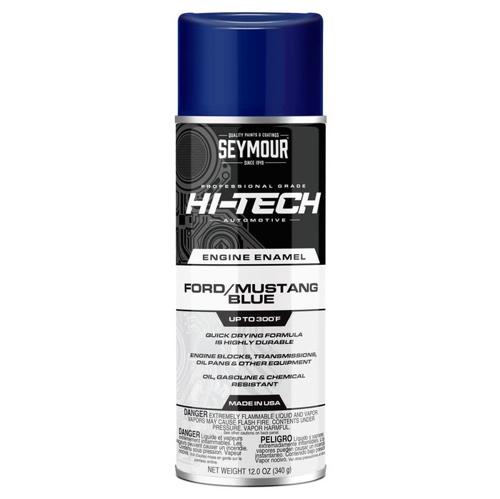 SEYMOUR ENGINE ENAMEL AEROSOL FORD MUSTANG BLUE