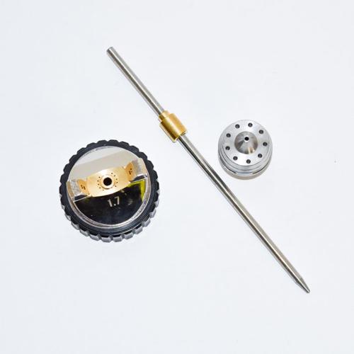FORMULA SUCTION SPRAY GUN NEEDLE / NOZZLE / AIRCAP SET 1.7MM