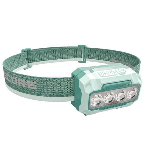 NITECORE 600 LUMEN USB RECHARGEABLE LED HEADLAMP GREEN