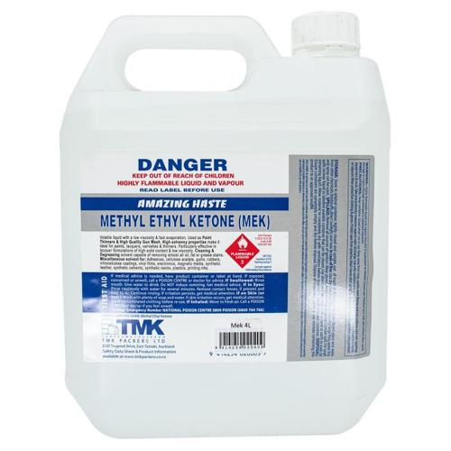 METHYL ETHYL KETONE (MEK) 4L