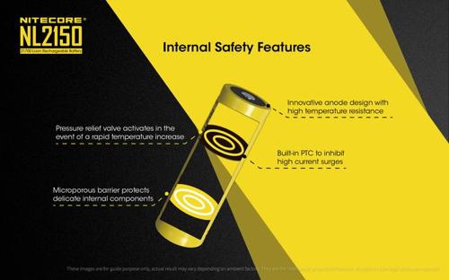 NITECORE 5000MAH RECHARGEABLE 21700 LI-ION BATTERY