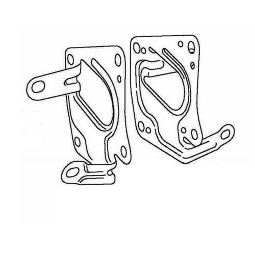 RADIO BRACKETS TOYOTA OPA ACT10 ZCT# 04/2000 ON SIDE BKTS