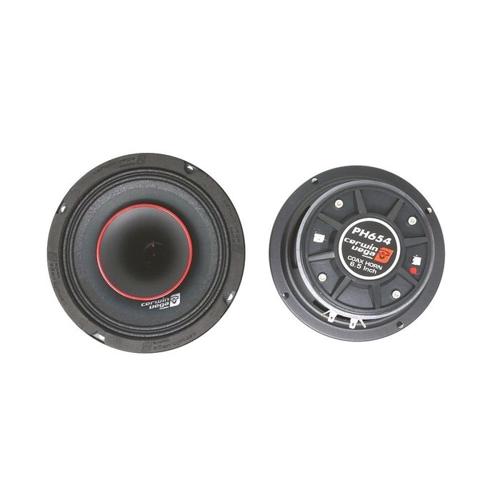 CERWIN VEGA 6.5" SPEAKERS 300W PAIR PRO FULL RANGE CO-AX HORN