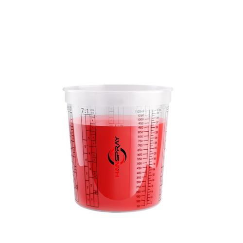 HANSPRAY MIXING CUPS 600ML (700ML CAPACITY) - BOX OF 200