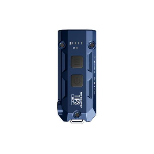 NITECORE TIP3 720 LUMEN KEYCHAIN LIGHT CLASSIC ALLOY COBALT BLUE